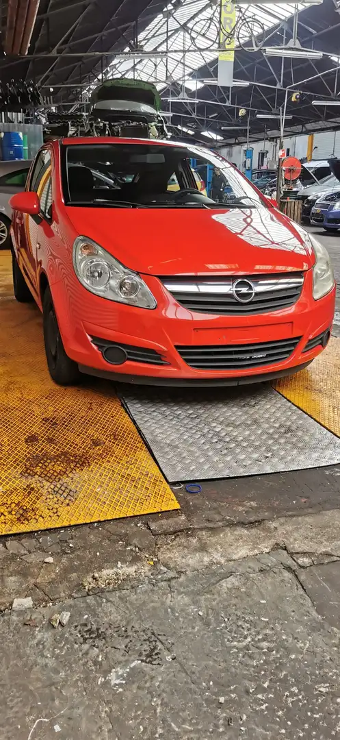 Opel Corsa 1.0i Enjoy Rouge - 1