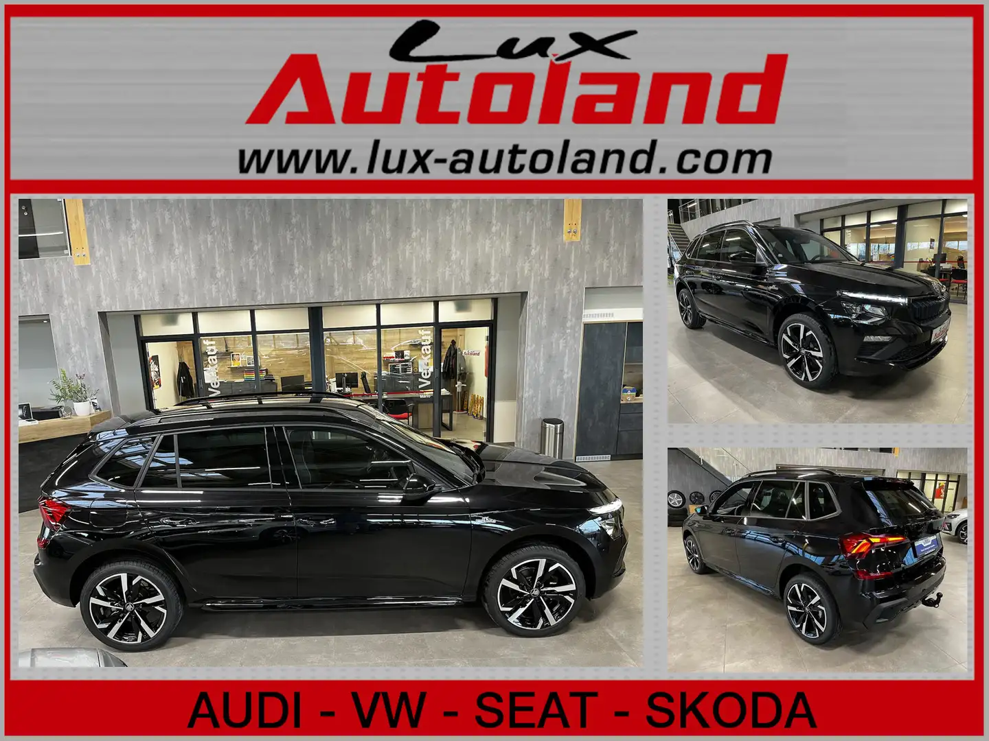 Skoda Kamiq Monte Carlo 1.5 TSI DSG AHK Navi App 18´ Noir - 1