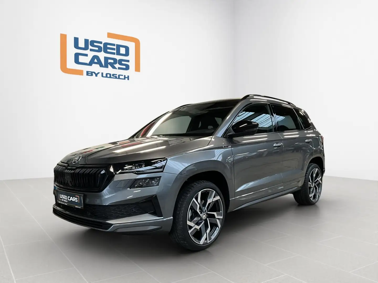 Skoda Karoq Sportline+DSG+AHK+LM19+NAVI Gris - 1