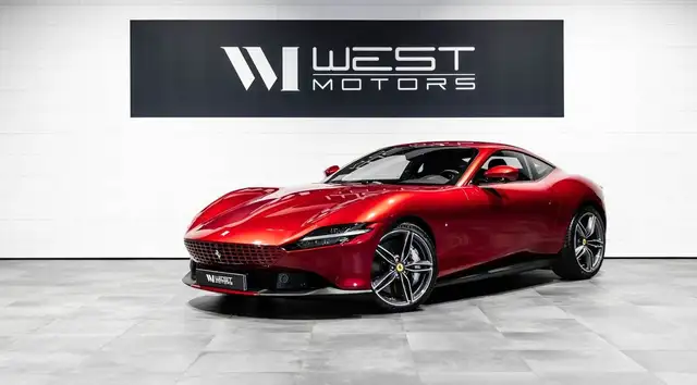 Ferrari V8 3.9 620 – Française Rosso Fiorano Volant carbone LED Audio JBL Display passager Apple CarPlay Cam. 360° 1478EMOIS