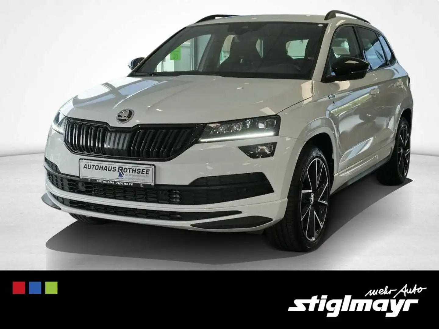 Skoda Karoq Sportline 2.0 TSI 4x4 DSG ACC+LED+NAVI+19` Bianco - 1