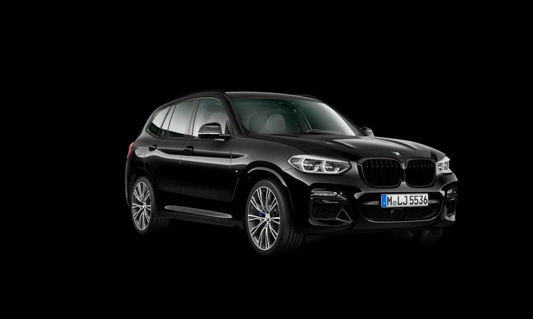 BMW X3 M d ACC HUD H&K STHZ 360° AHK 21" 1.Hand Schwarz - 2