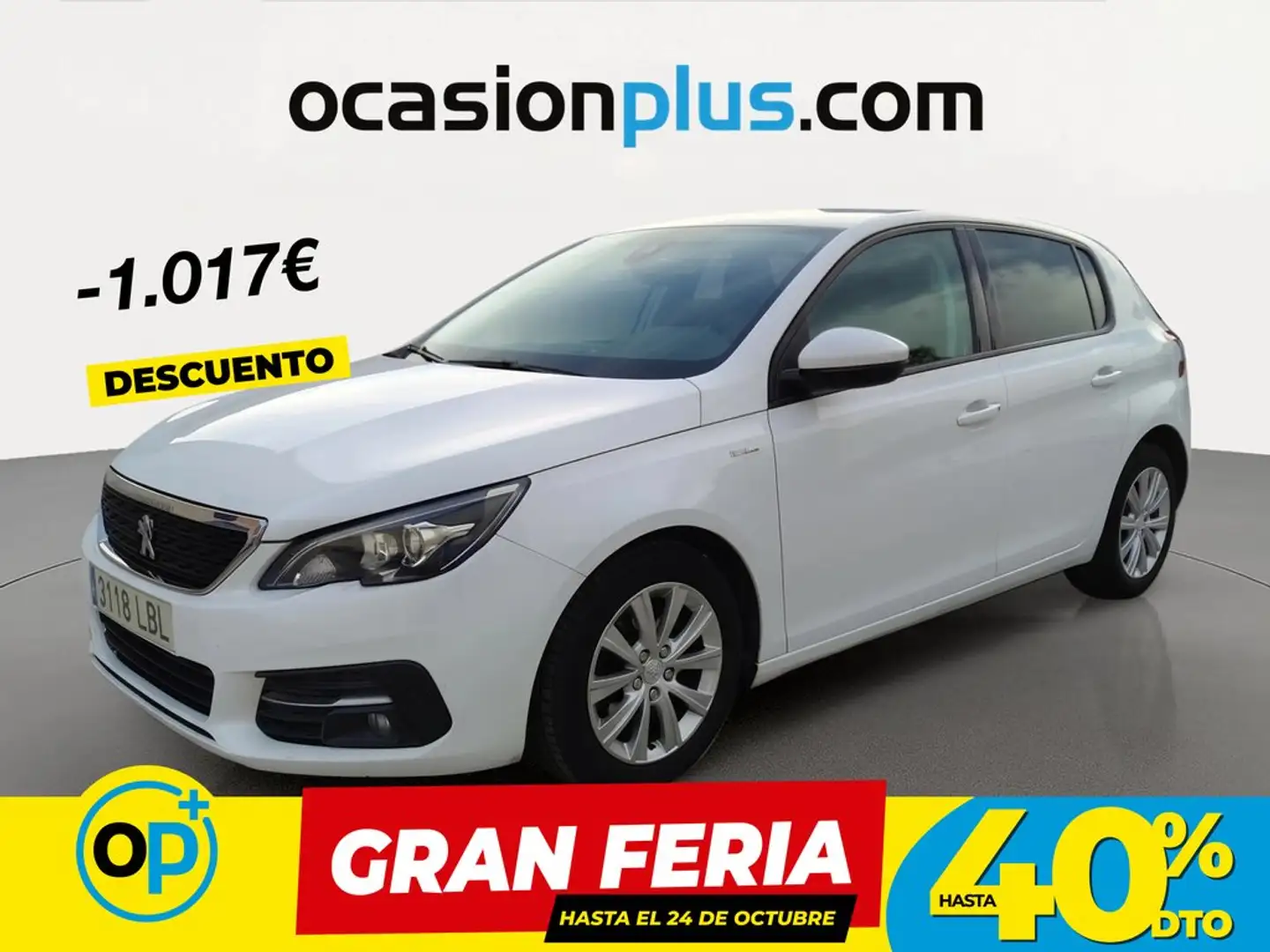 Peugeot 308 1.5BlueHDi S&S Style 100 Blanco - 1