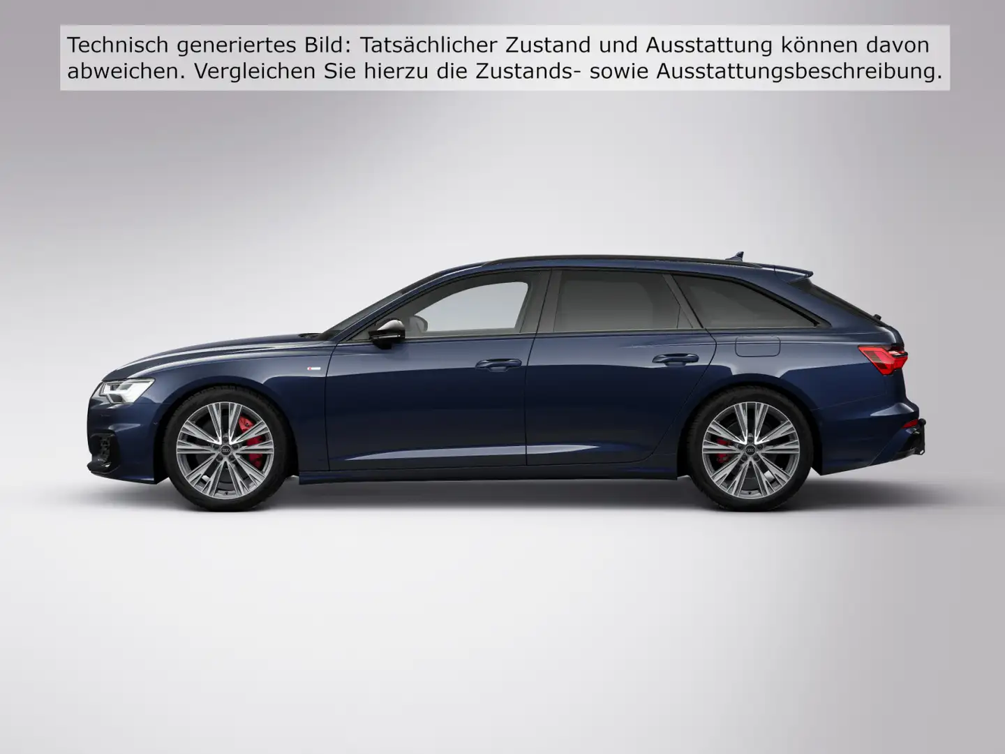 Audi A6 55 TFSIe qu. S line AHK*Matrix*Virtual Blau - 2