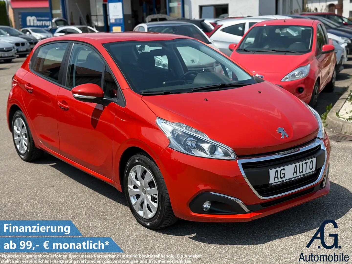 Peugeot 208 +Garantie Klima TÜV+Service NEU Oranje - 1