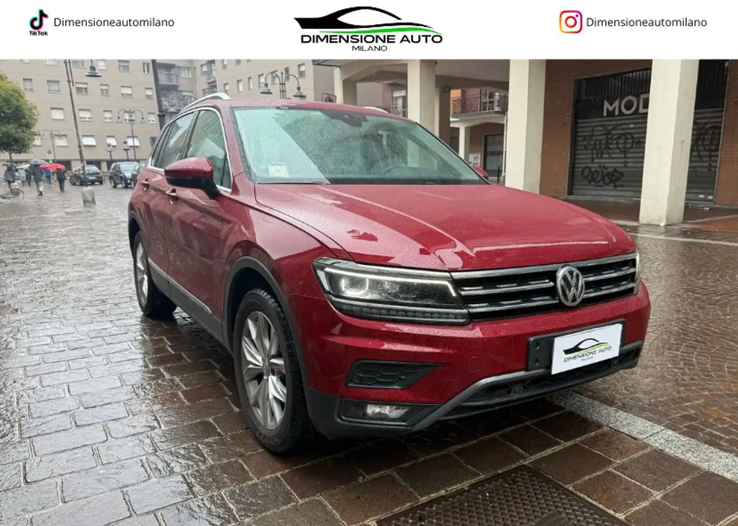 Volkswagen Tiguan 2.0 tsi Advanced 4motion 180cv dsg Червоний - 1