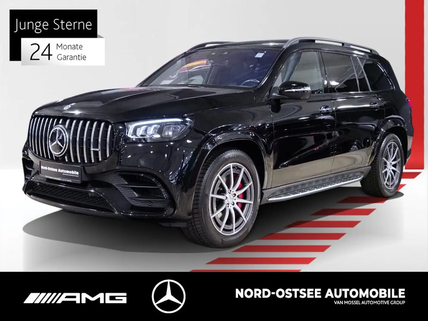 Mercedes-Benz GLS 63 AMG 4M  HUD AHK Night Pano Multi 7Sitze Negro - 1