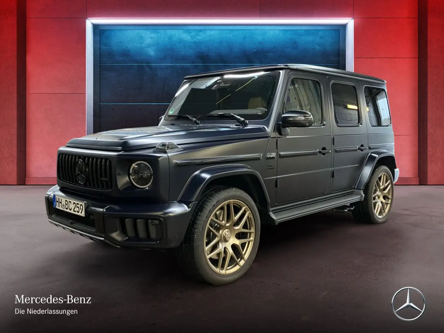 Mercedes-Benz G 63 AMG Perf-Pack Fondent 360° Stdhzg AHK Night Bleu - 2