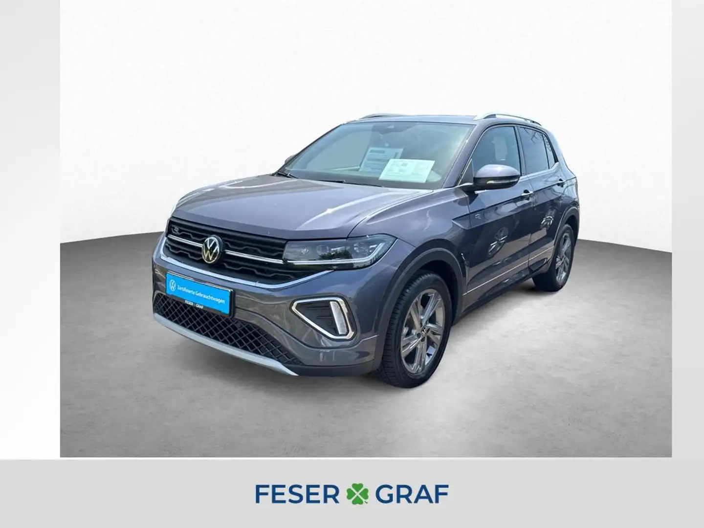 Volkswagen T-Cross R-Line 1.0 TSI DSG 116PS Grau - 1