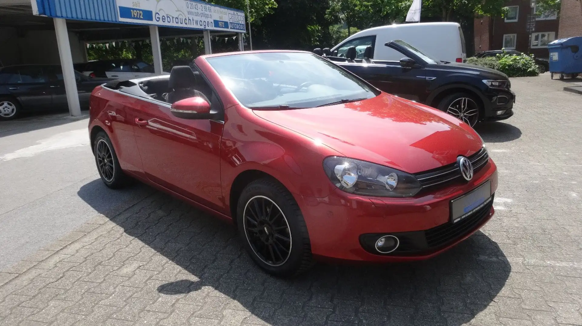 Volkswagen Golf VI Cabriolet Basis BMT Rot - 1