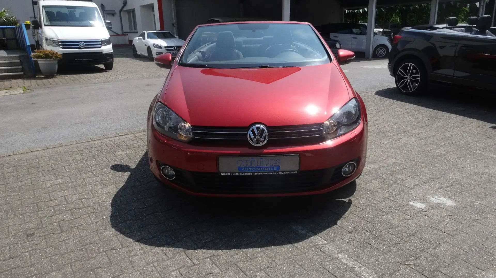 Volkswagen Golf VI Cabriolet Basis BMT Rot - 2