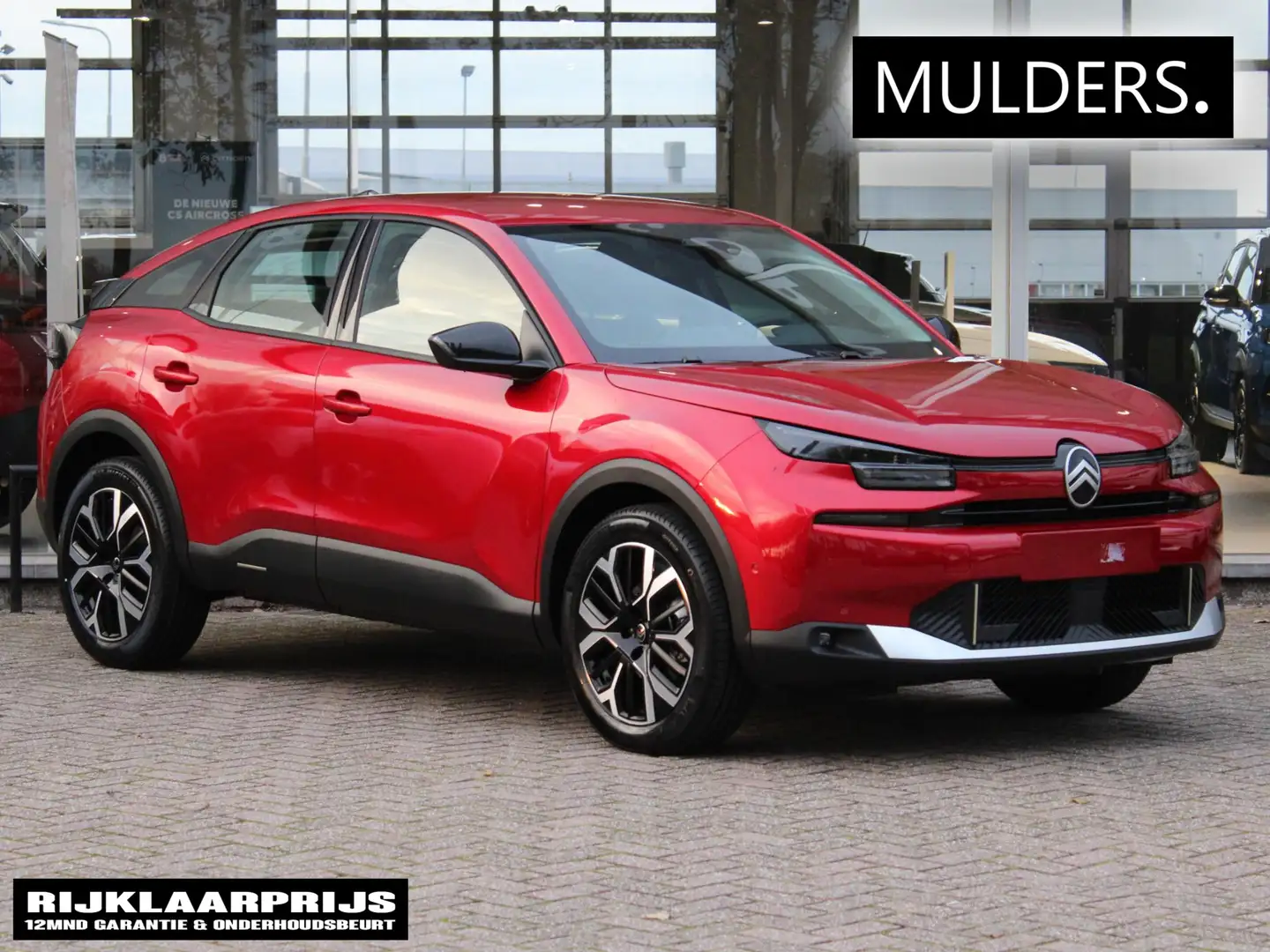 Citroen C4 HYBRID 145 BUSINESS VOORRAAD KORTING Rood - 1