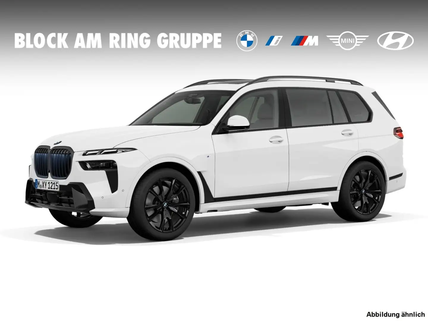 BMW X7 xDrive40d Weiß - 1
