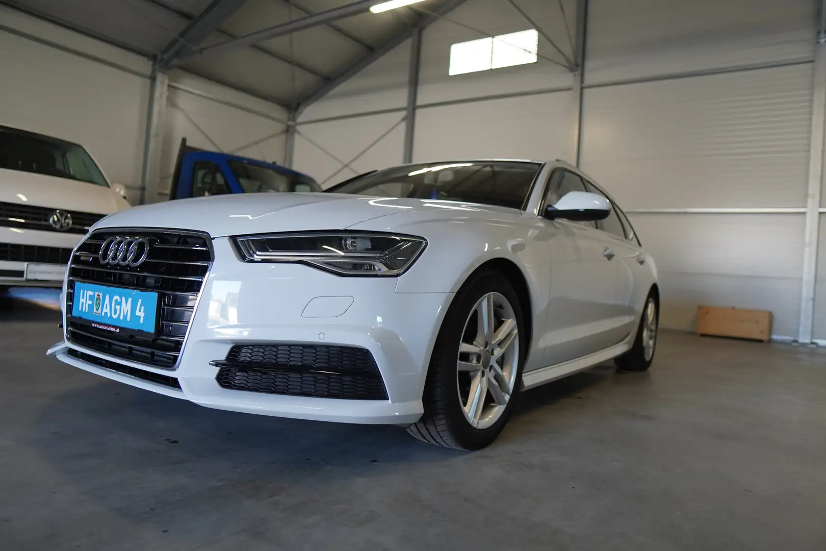 Audi A6 Avant 3,0 TDI  Diesel Quattro Sport tiptr. VOLL Weiß - 1