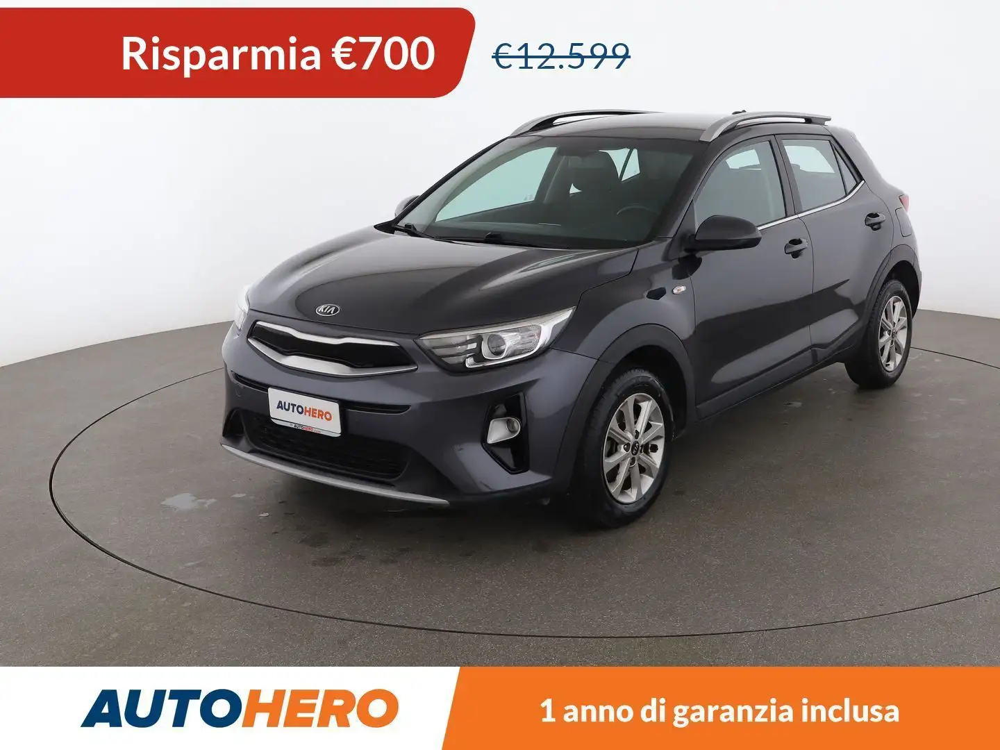 Kia Stonic 1.4 Style 100 CV Grigio - 1