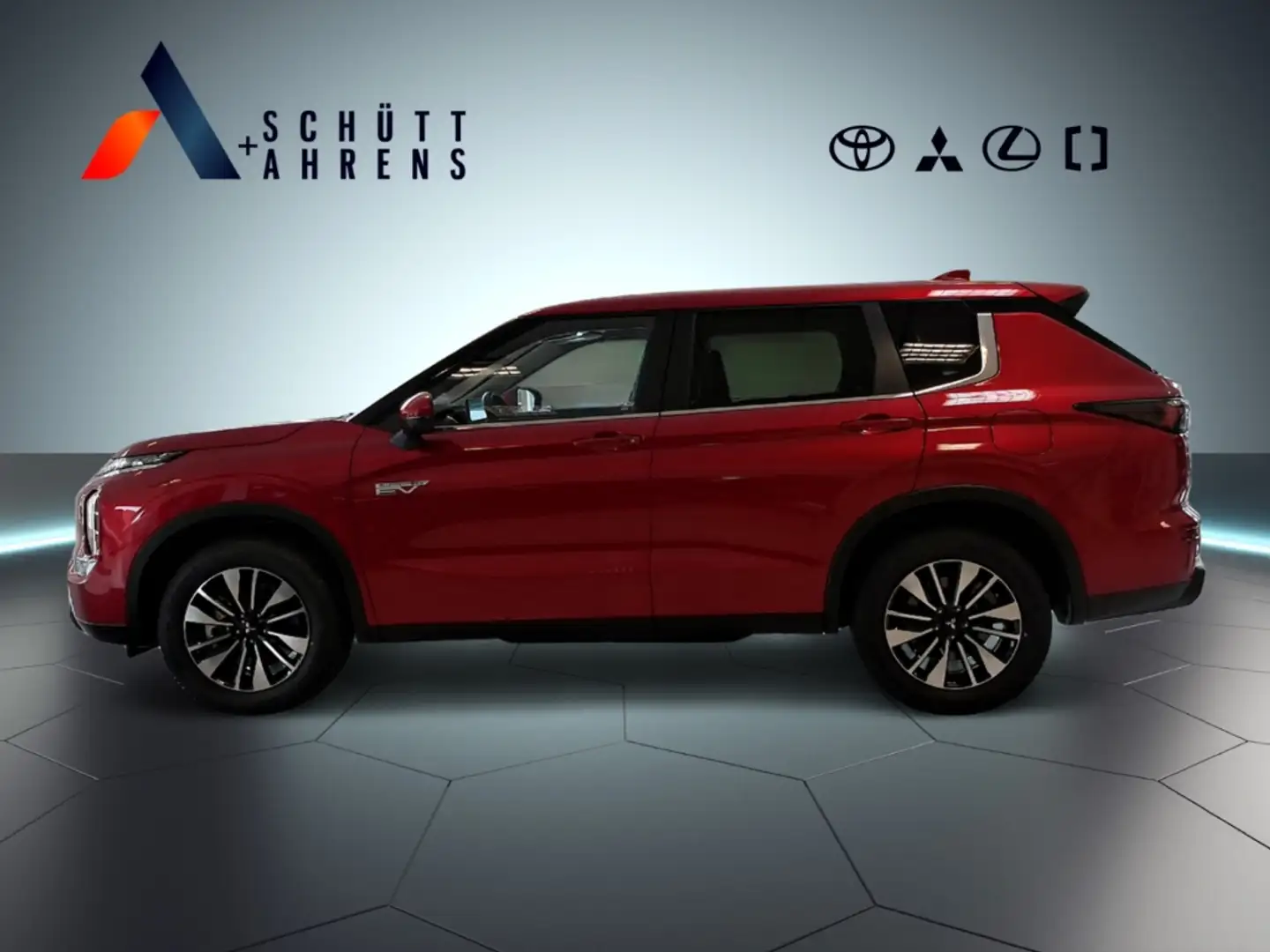 Mitsubishi Outlander Plus 2,4i - 360 Kamera, ABS, Abstandsregeltempomat Rouge - 2