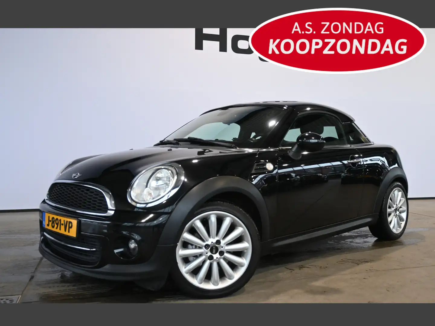 MINI Cooper Roadster COUPE Airco Cruise control Licht metaal 100% Onder Negru - 1