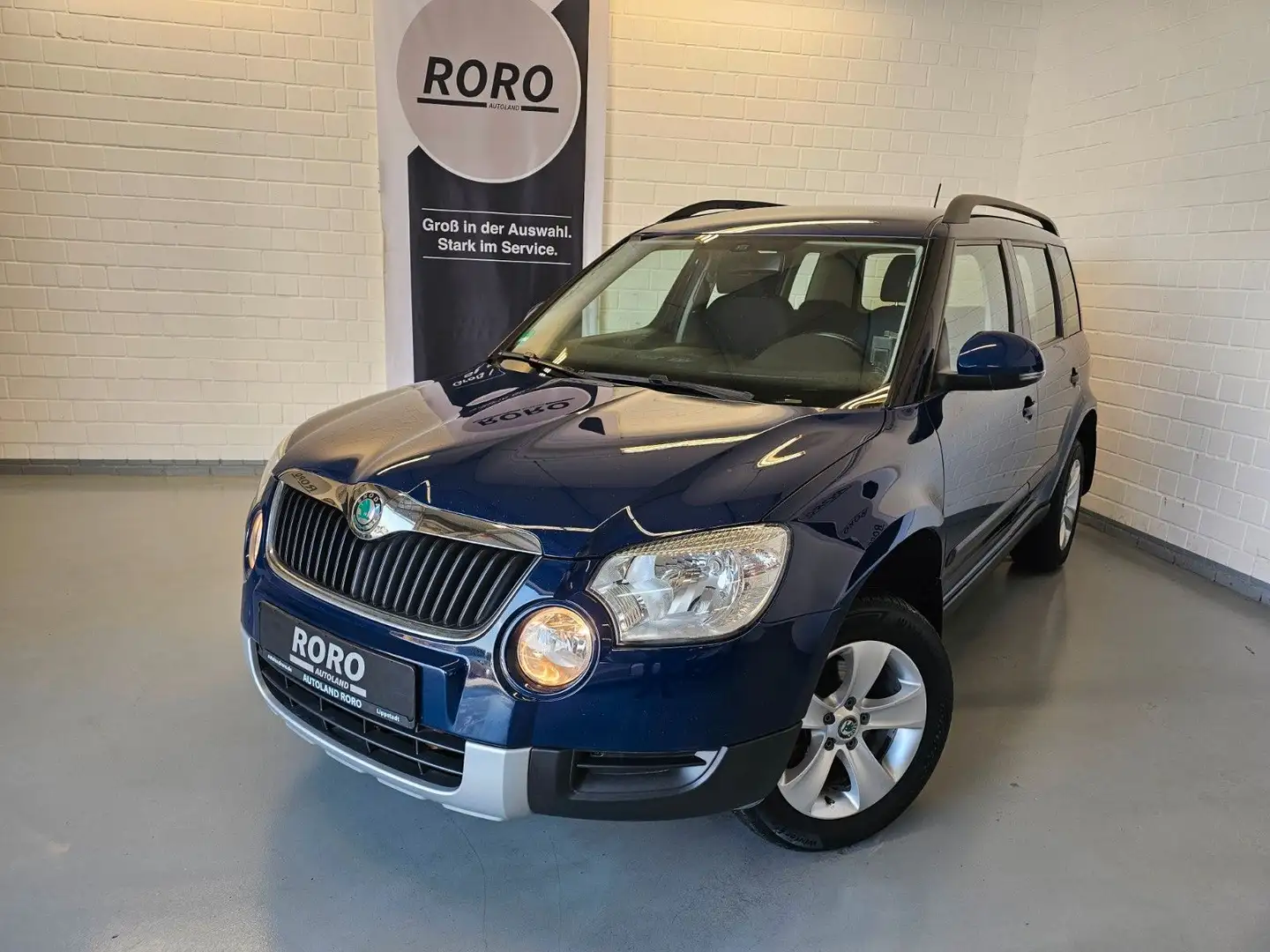 Skoda Yeti 2.0 TDI Ambition + Navi/TMP/AHK/LMF2.Hand Azul - 1