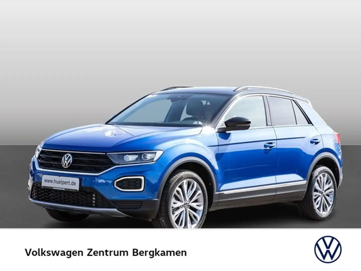 Volkswagen T-Roc 2.0 ACTIVE STANDHZ. AHK KAMERA ALU18" NAVI Blau - 1
