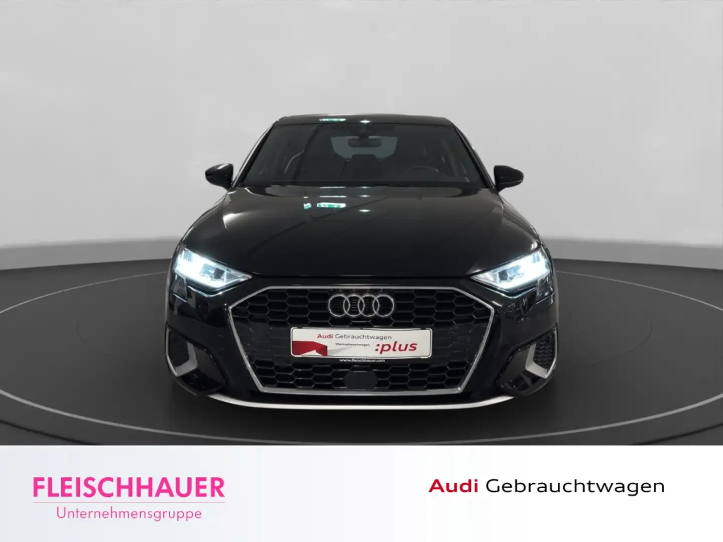 Audi A3 Sportback 40 TFSI e advanced S-Line+Navi+LED+VC Schwarz - 2