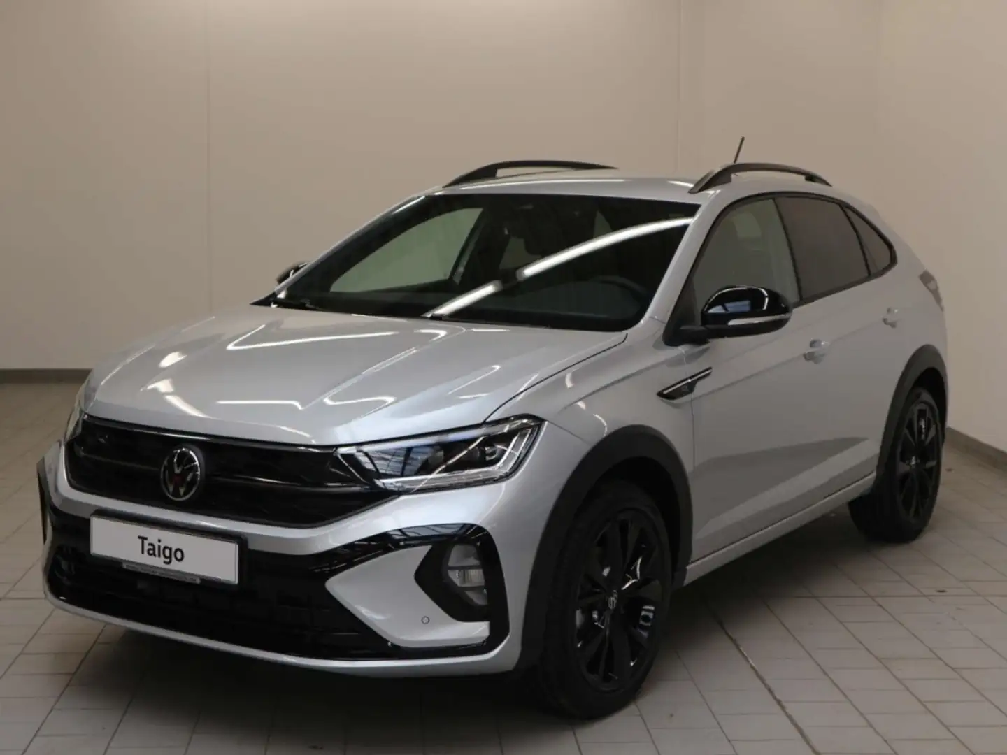 Volkswagen Taigo 1.0 TSI R-Line Black Style Silber - 2