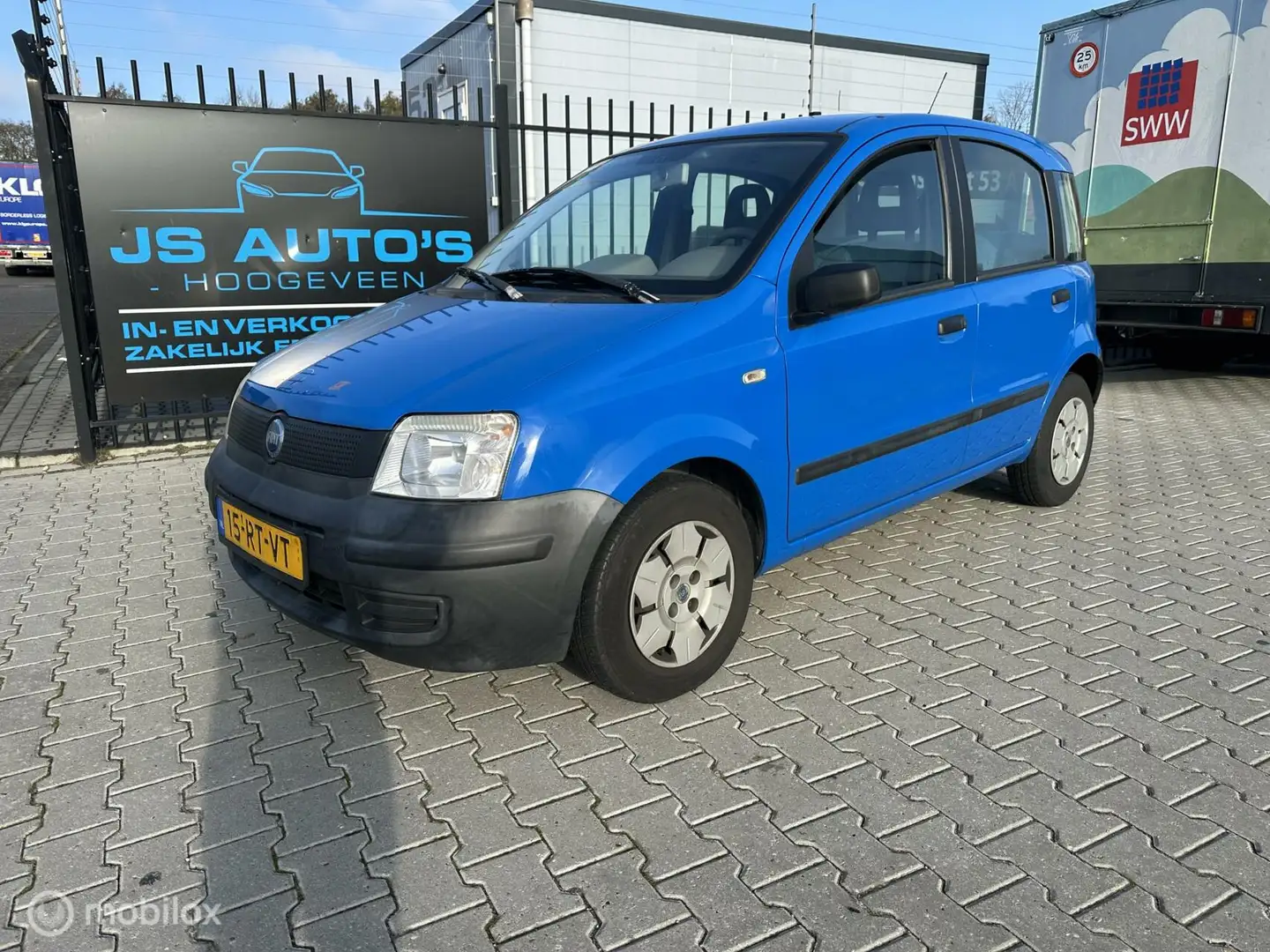 Fiat Panda 1.1 Active Plus zo meeneem prijs Blauw - 1
