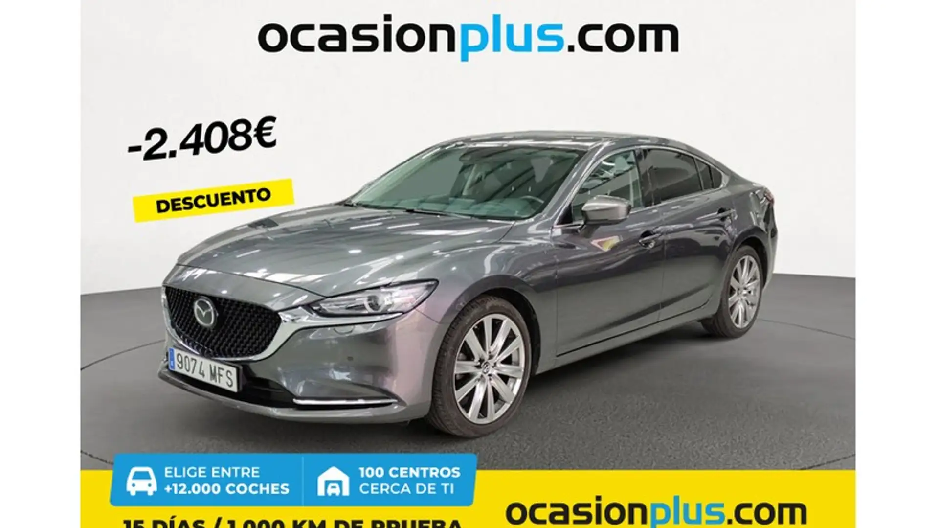 Mazda 6 2.0 Skyactiv-G Exclusive-Line 165 Gris - 1