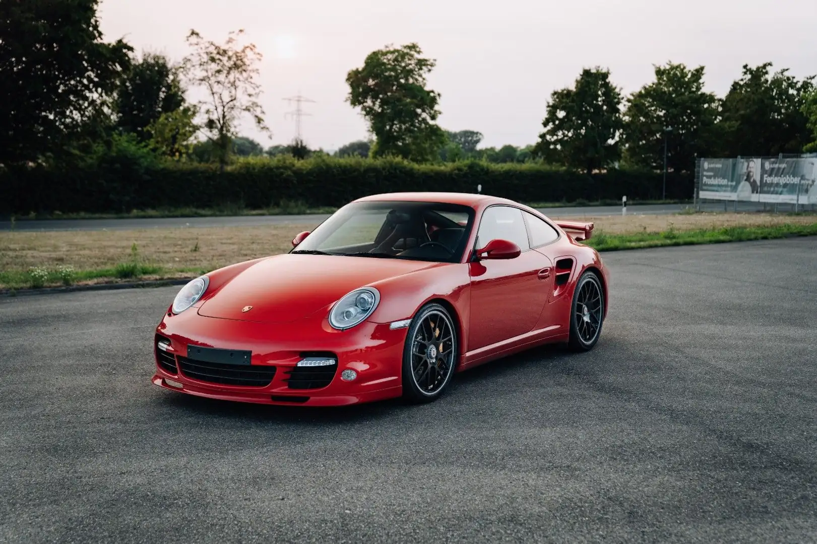 Porsche 997 Turbo Coupe *PCCB**AEROKIT**Schalensitze* Rojo - 1