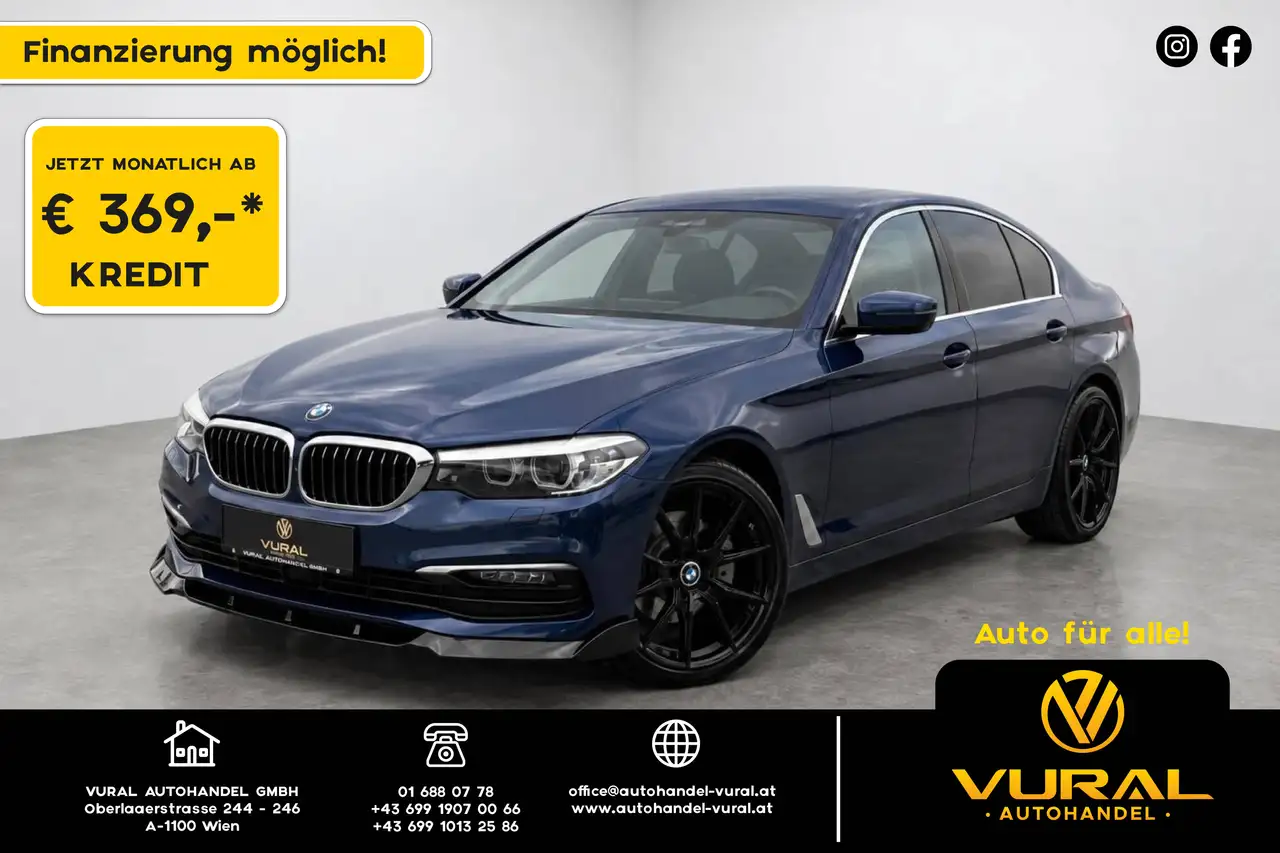 BMW 520 520d G30 Aut. | 360° KAMERA | Driving Assistant Plus | Anhängerkupplung | — photo 1 of 33