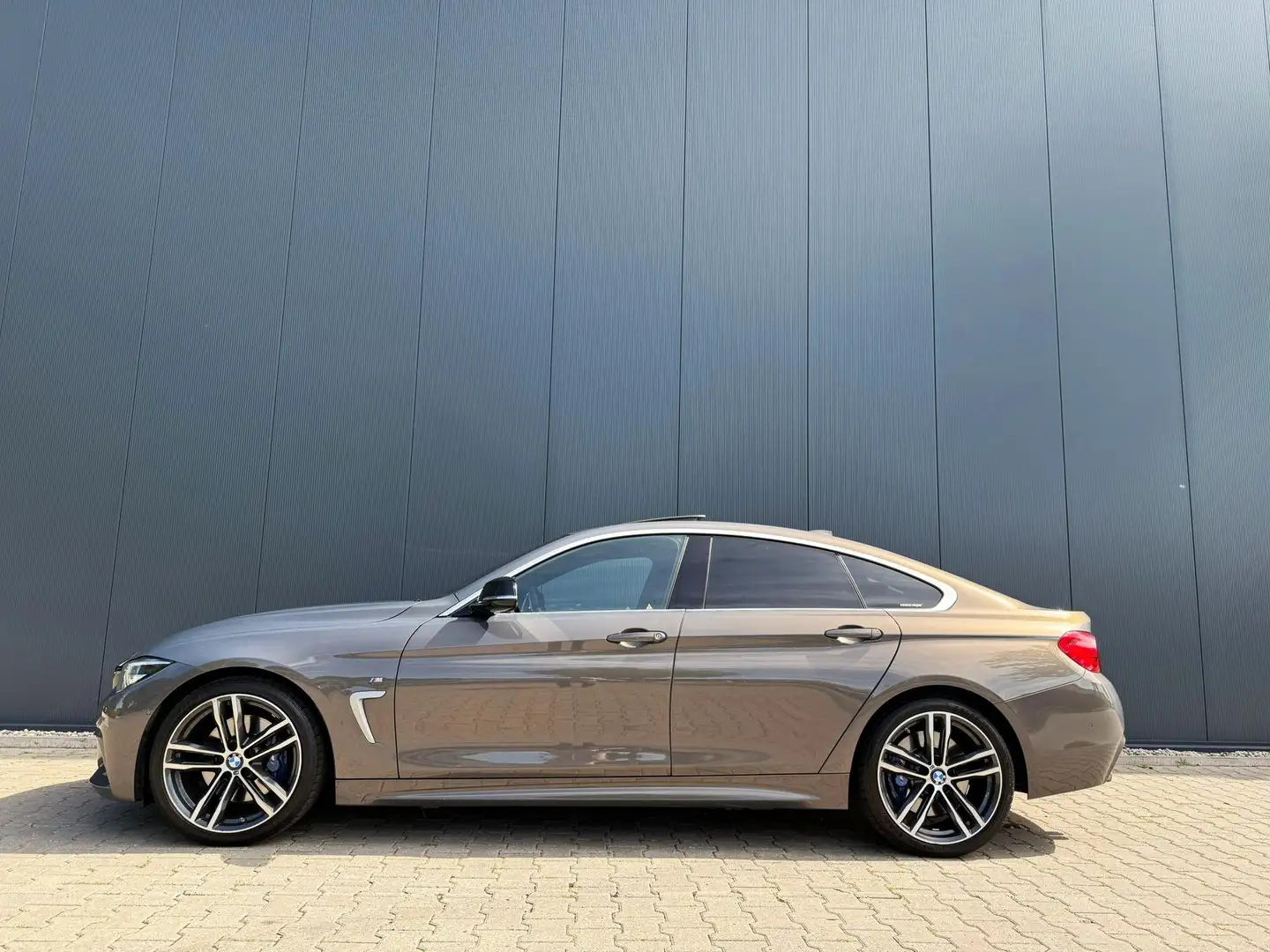 BMW 420 4-serie Gran Coupé 420i M-sport / schuifdak / H&K Blanc - 2