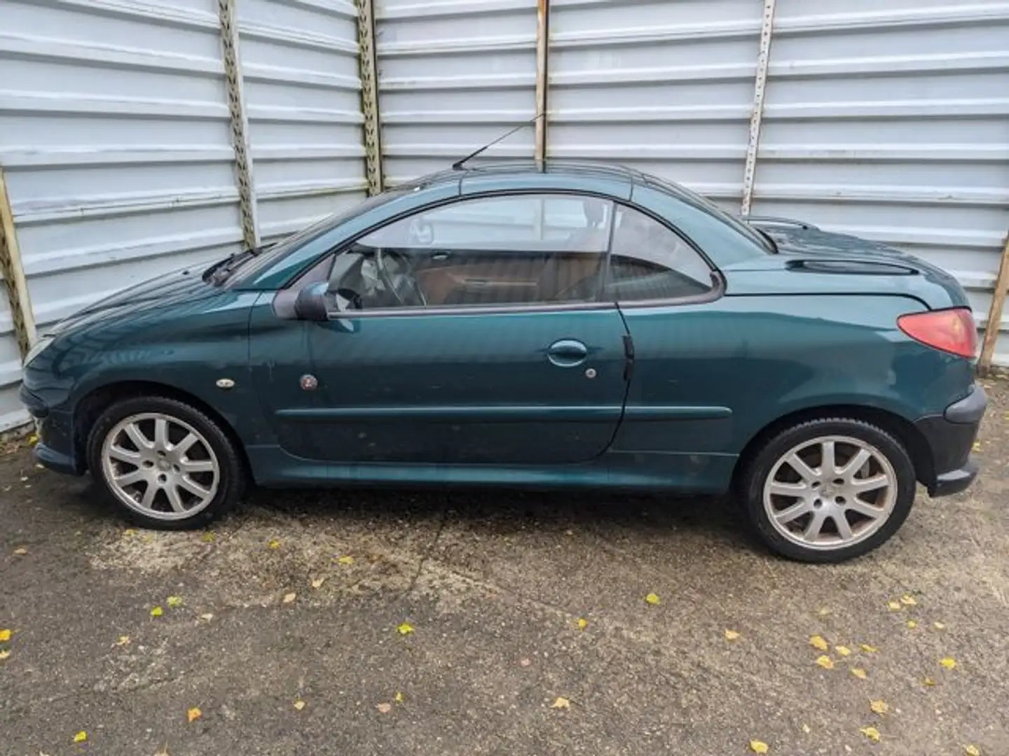 Peugeot 206 CC Cabriolet Roland Garros*Kupplung rutscht* Verde - 2