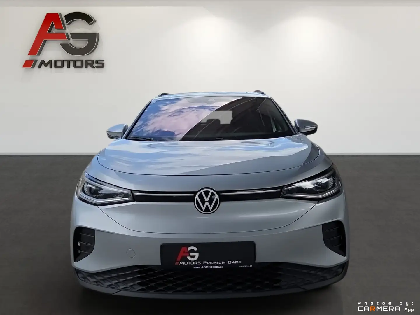 Volkswagen ID.4 Pro Performance 77kWh/LED/Kamera/AHK/1.Besitz Silber - 2