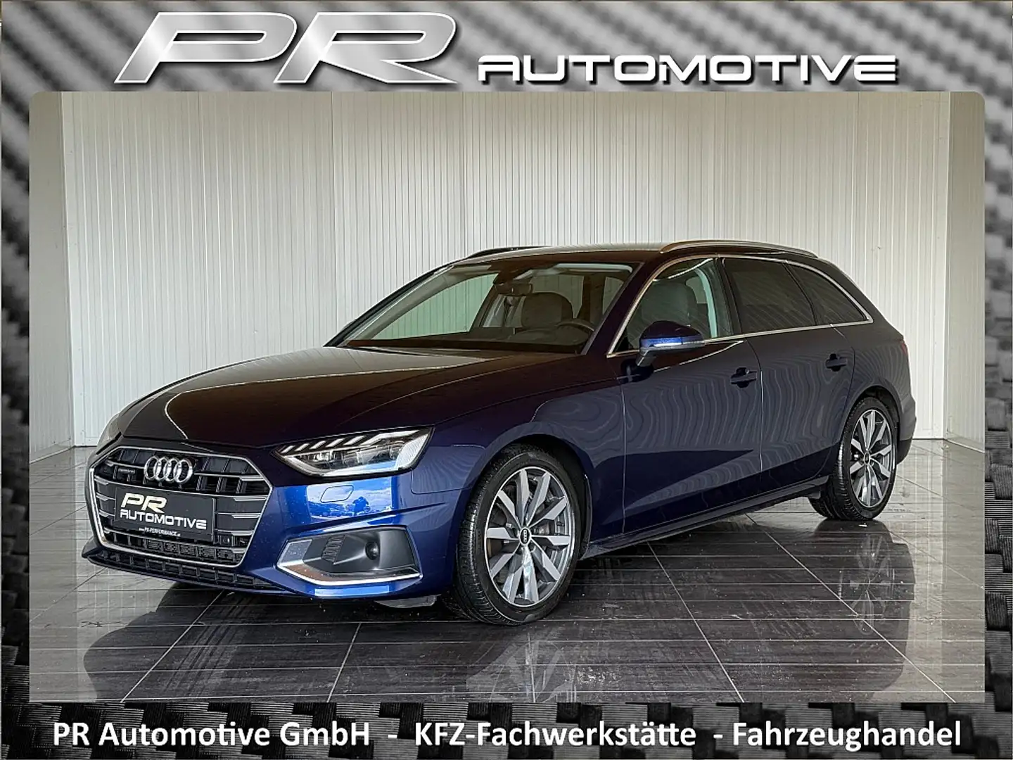 Audi A4 Avant 50 3,0TDI quattro advanced tiptronic HEAD... Bleu - 1