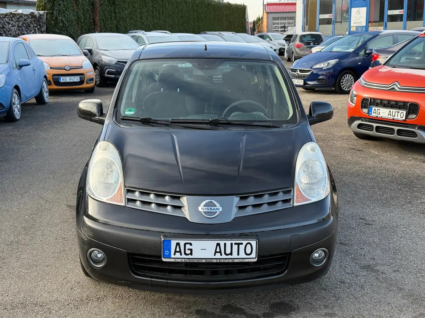 Nissan Note Acenta Anhängerkupplung Klima Schwarz - 2