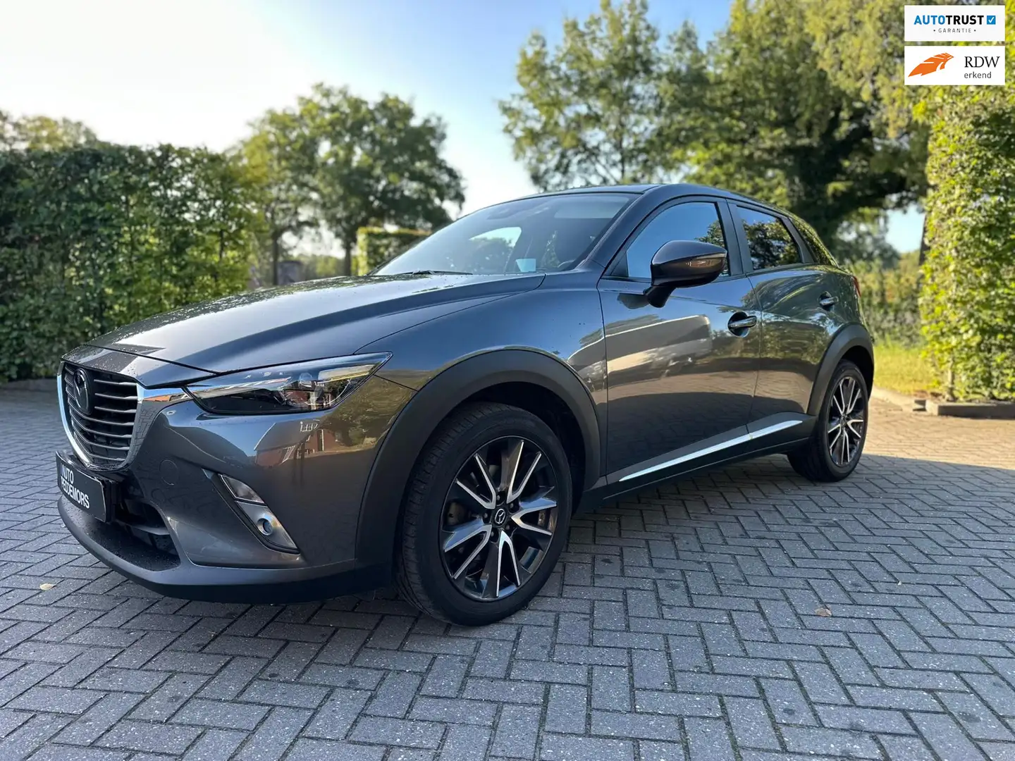 Mazda CX-3 2.0 SkyActiv-G 120 GT-M |ACC| Leder| Camera| Led| Grijs - 1