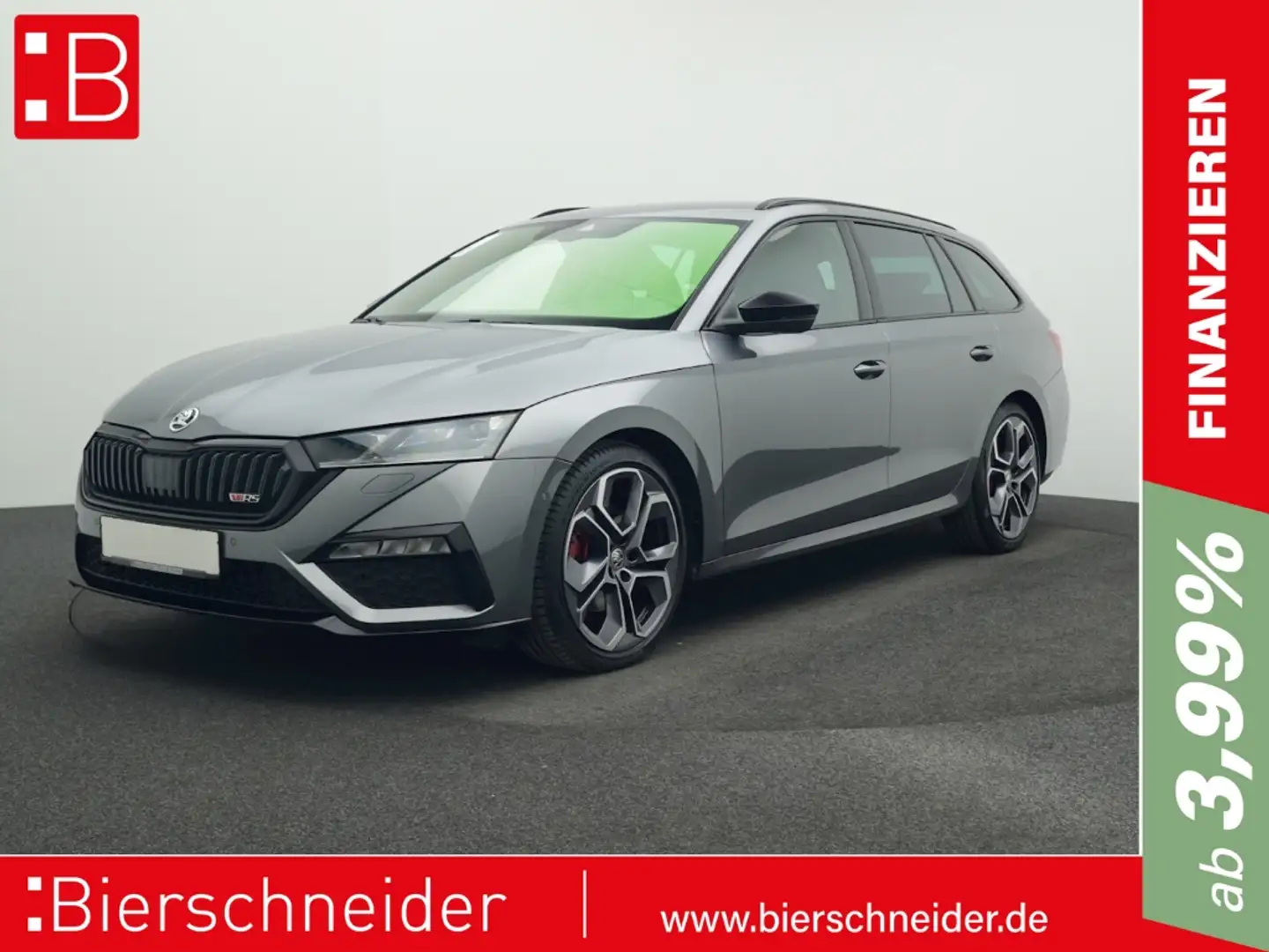 Skoda Octavia Combi 2.0 TDI DSG RS AHK DCC HuD KAMERA CANTON Grau - 1