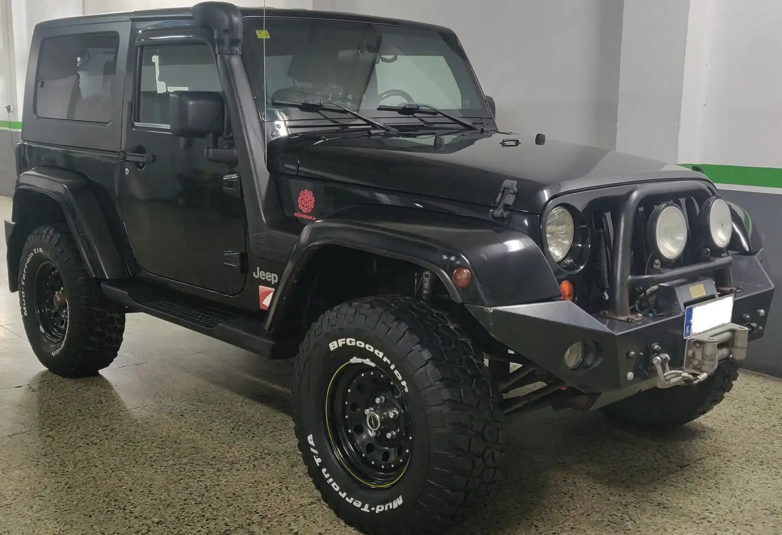 Jeep Wrangler Wrangler 2.8CRD Sport Negro - 1