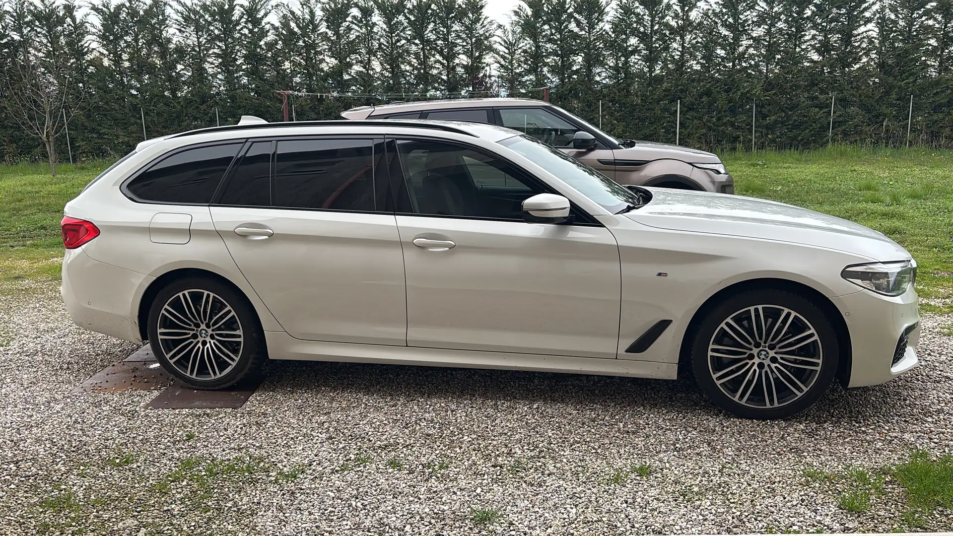 BMW 520 Touring  MSport Bianco - 1