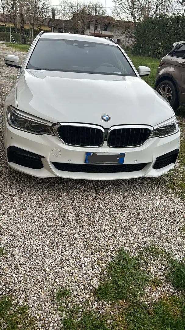 BMW 520 Touring  MSport Bianco - 2