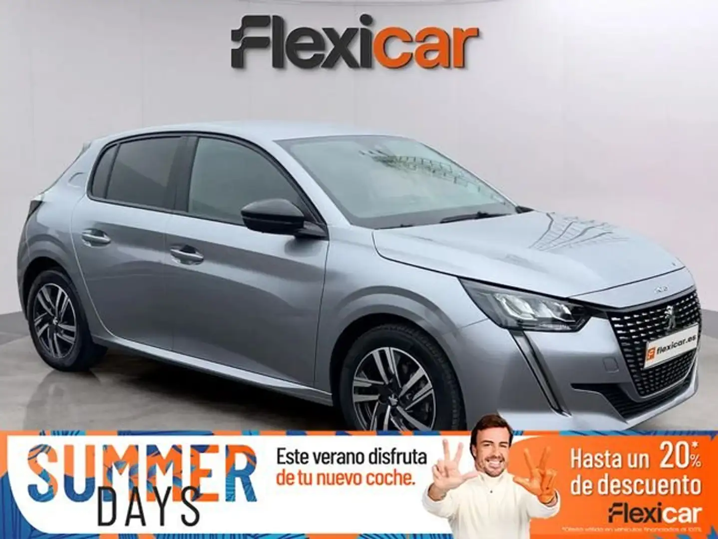 Peugeot 208 PureTech 73kW (100CV) Allure Gris - 1