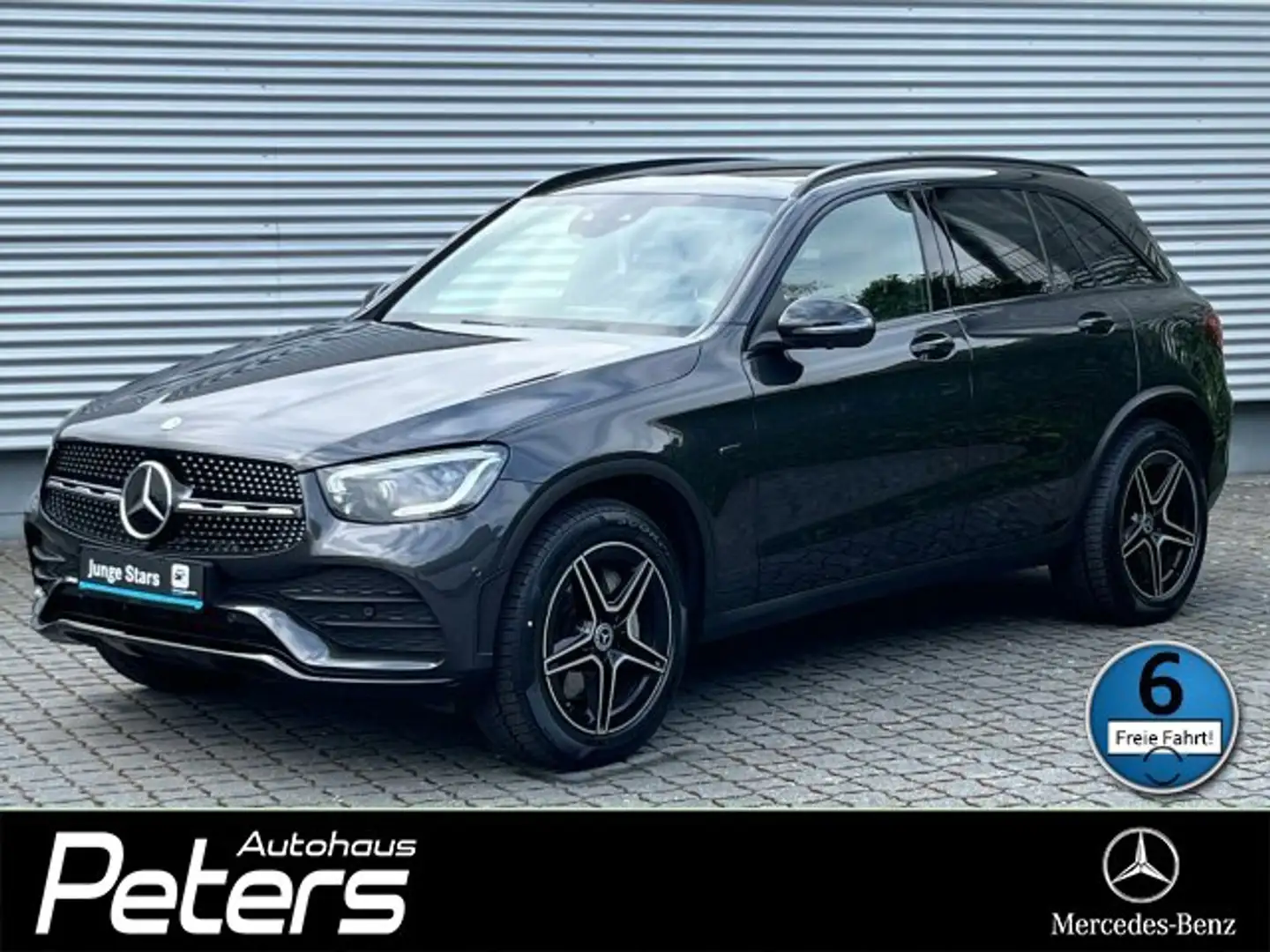 Mercedes-Benz GLC 300 GLC 300de 4M AMG Airmatic/Distronic/Head-up/360° Grau - 1