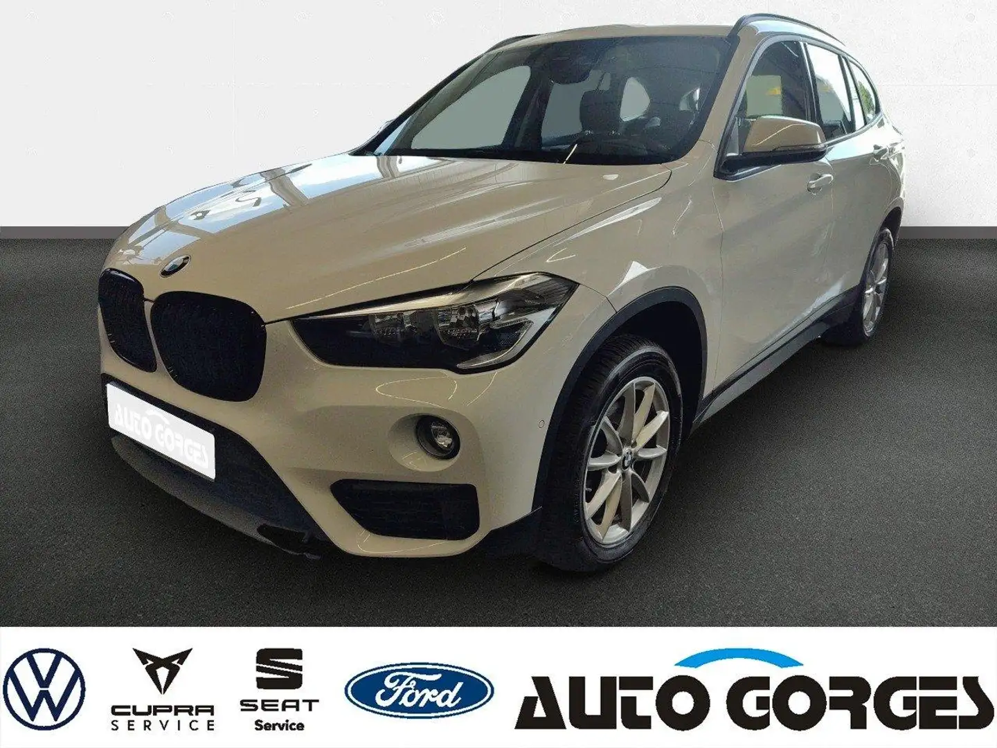 BMW X1 sdrive18i Advantage +ELEKTR.HECKKLAPPE+NAVI+AHK+ Weiß - 1