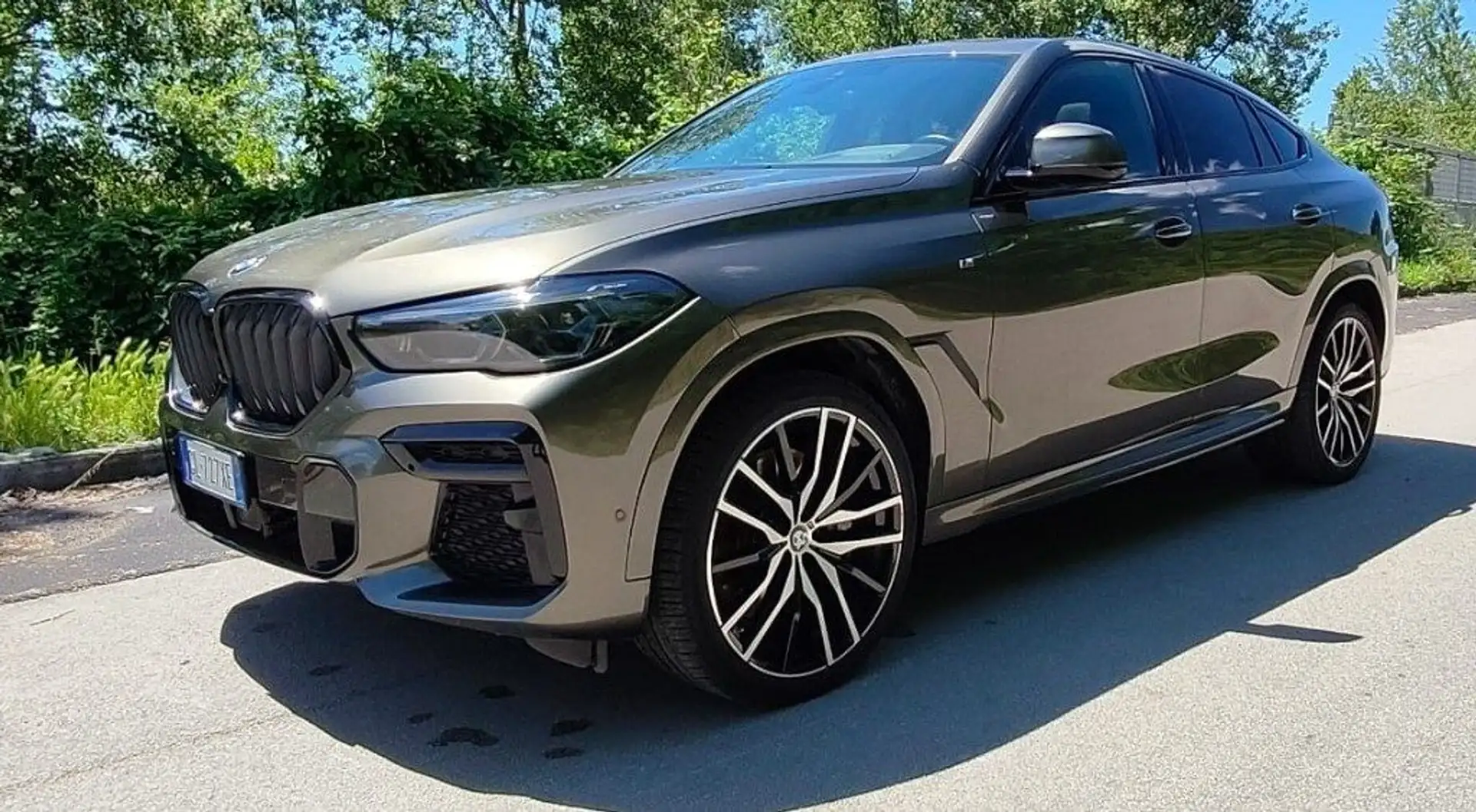 BMW X6 xDrive40d 48V Msport Verde - 1