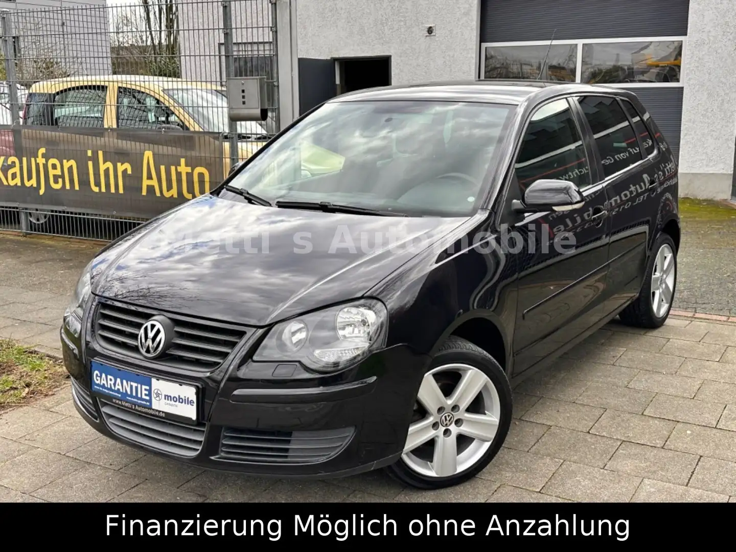Volkswagen Polo IV Black Edition*TÜV-NEU*5-TRG*Klima*Alus Schwarz - 1