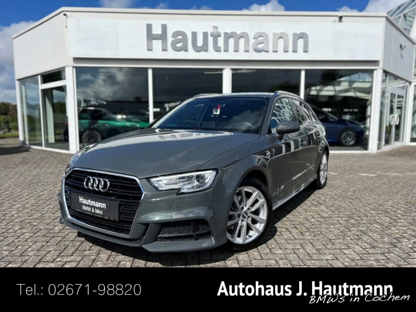 Audi A3 Sportback SPORT 1.5 TFSI +2.HAND+S line+ Grigio - 1