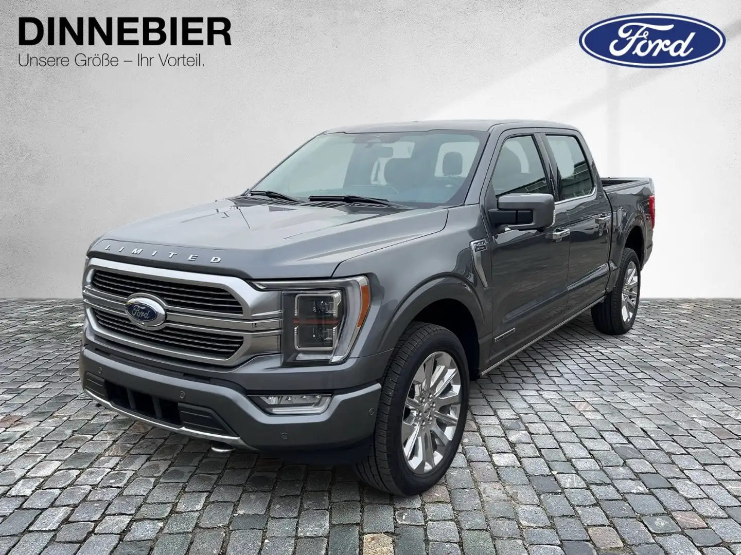 Ford F 150 F-150 SuperCrew Hybrid 3.5 l PowerBoost V6 Limited Grijs - 2