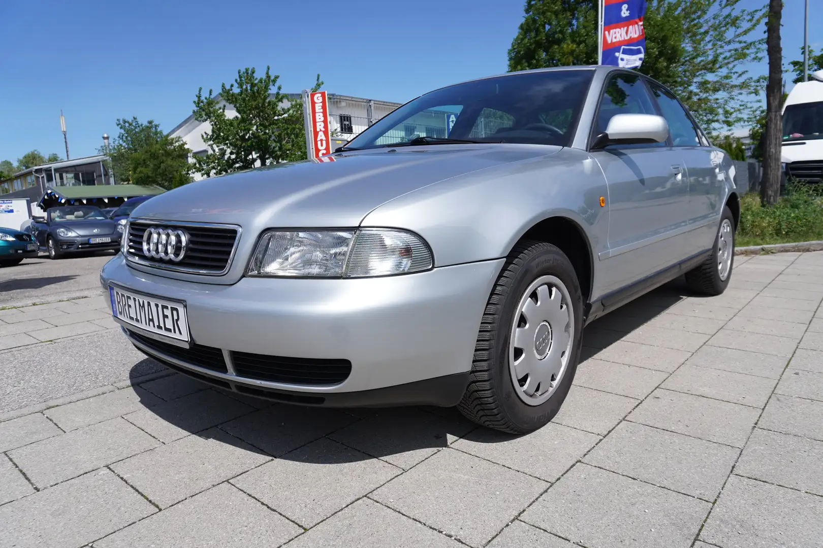 Audi A4 1.6*TÜV NEU*SERVICE NEU*WENIG KM*GEPFLEGT* Argintiu - 1