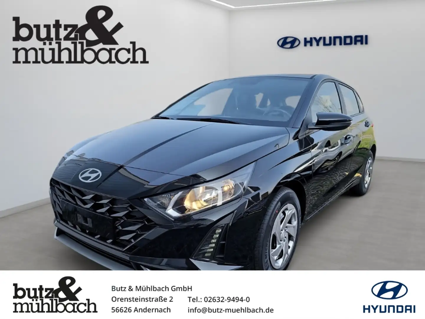 Hyundai i20 Select 1.2 EU6e Funktionspaket Schwarz - 1
