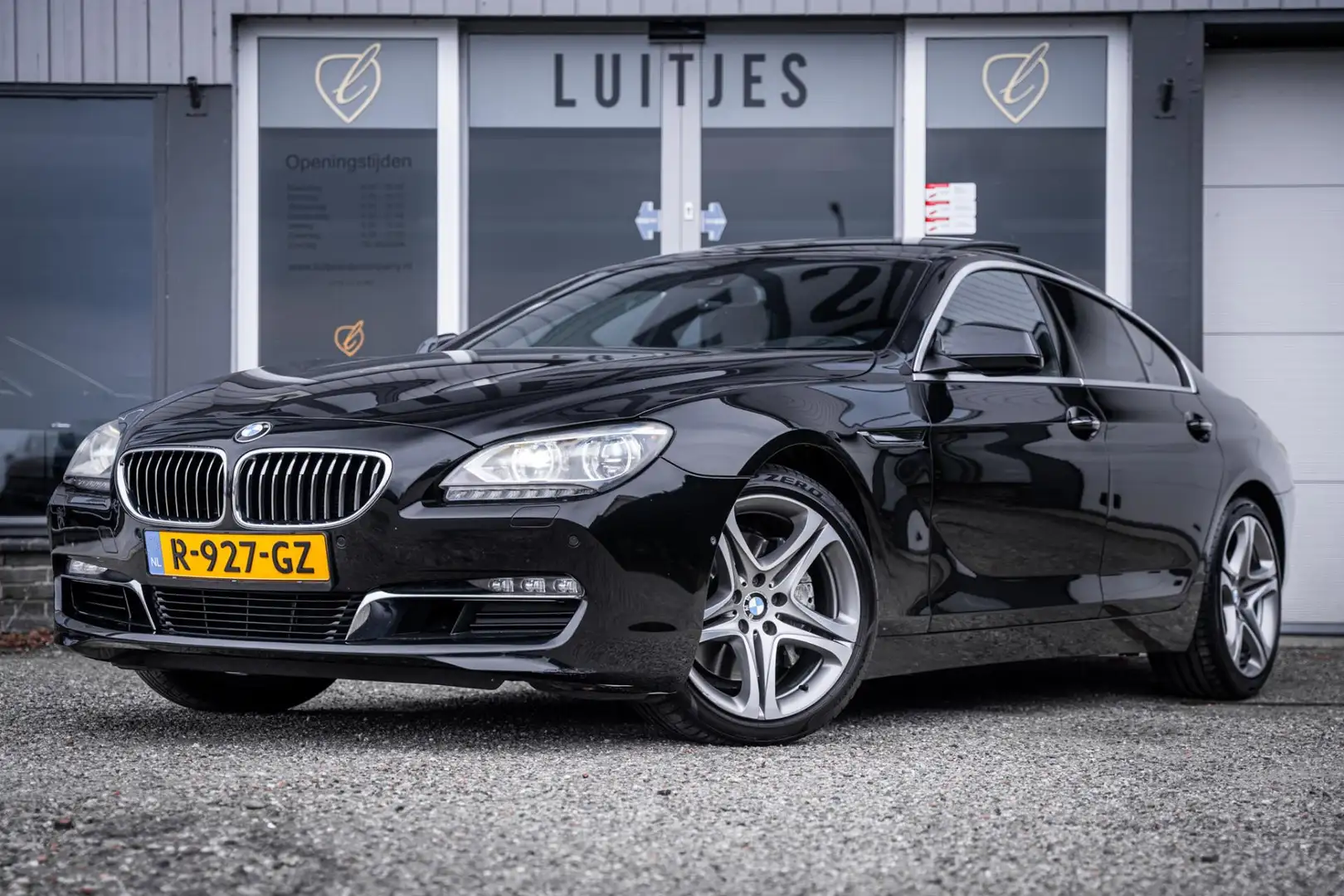 BMW 640 6-serie Gran Coupé 640i High Executive I Pano-dak Чорний - 1