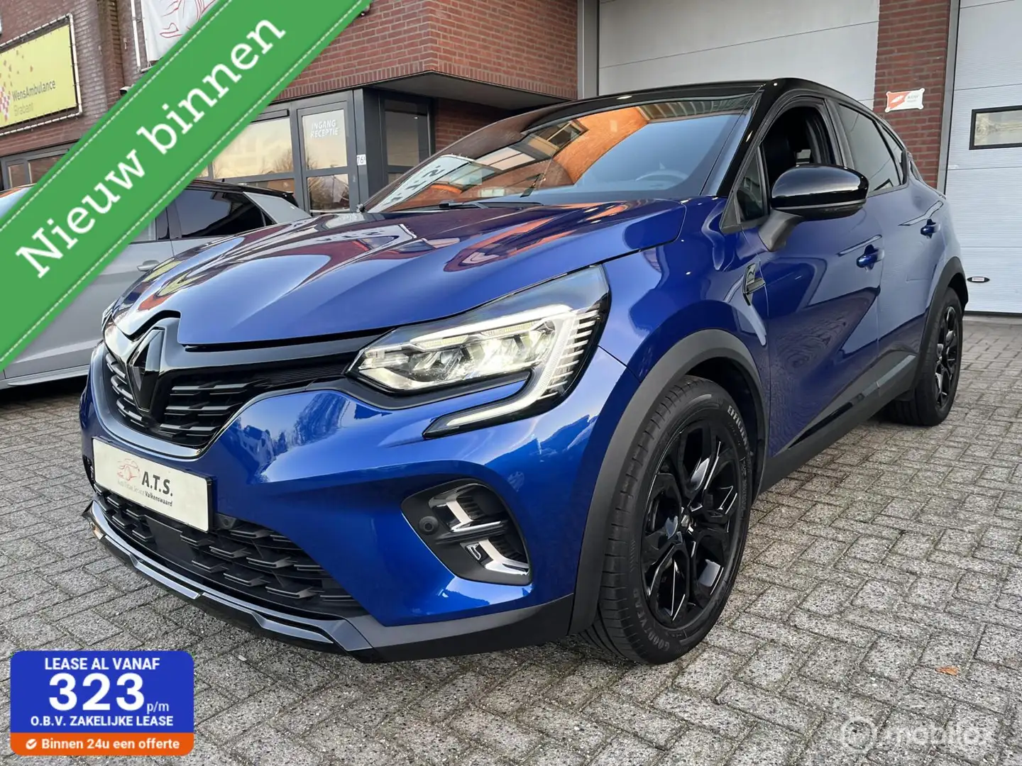 Renault Captur 1.6 E-Tech Hybrid 145 Rive Gauche LED*CAMERA* Blauw - 1